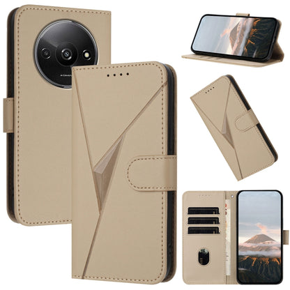 Triangle Pattern Buckle Clasp Leather Phone Case, For Redmi Turbo 4 / Poco X7 Pro, For Redmi Note 14 Pro 4G, For Redmi Note 14 4G 163.25mm, For Redmi A3 Pro, For Redmi Note 14 5G, For Redmi Note 14 Pro+ 5G, For Redmi 14C 4G, For Redmi K70 Ultra        ...