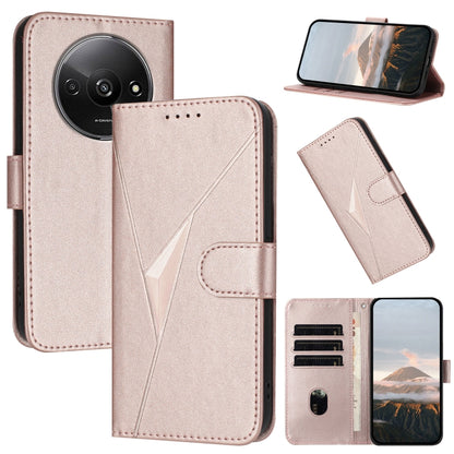Triangle Pattern Buckle Clasp Leather Phone Case, For Redmi Turbo 4 / Poco X7 Pro, For Redmi Note 14 Pro 4G, For Redmi Note 14 4G 163.25mm, For Redmi A3 Pro, For Redmi Note 14 5G, For Redmi Note 14 Pro+ 5G, For Redmi 14C 4G, For Redmi K70 Ultra        ...