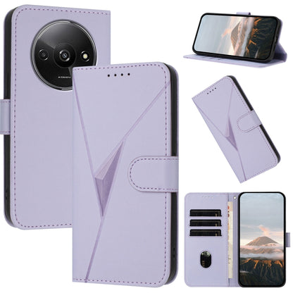 Triangle Pattern Buckle Clasp Leather Phone Case, For Redmi Turbo 4 / Poco X7 Pro, For Redmi Note 14 Pro 4G, For Redmi Note 14 4G 163.25mm, For Redmi A3 Pro, For Redmi Note 14 5G, For Redmi Note 14 Pro+ 5G, For Redmi 14C 4G, For Redmi K70 Ultra        ...