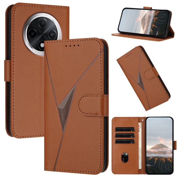 Triangle Pattern Buckle Clasp Leather Phone Case, For Redmi Turbo 4 / Poco X7 Pro, For Redmi Note 14 Pro 4G, For Redmi Note 14 4G 163.25mm, For Redmi A3 Pro, For Redmi Note 14 5G, For Redmi Note 14 Pro+ 5G, For Redmi 14C 4G, For Redmi K70 Ultra        ...