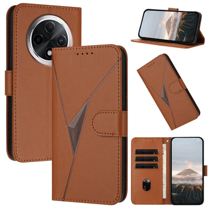 Triangle Pattern Buckle Clasp Leather Phone Case, For Redmi Turbo 4 / Poco X7 Pro, For Redmi Note 14 Pro 4G, For Redmi Note 14 4G 163.25mm, For Redmi A3 Pro, For Redmi Note 14 5G, For Redmi Note 14 Pro+ 5G, For Redmi 14C 4G, For Redmi K70 Ultra        ...
