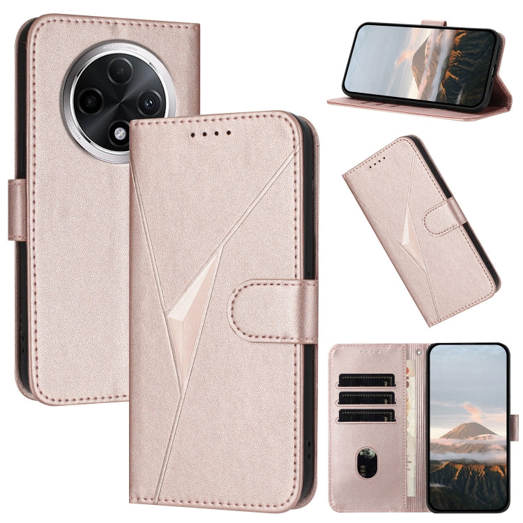 Triangle Pattern Buckle Clasp Leather Phone Case, For Redmi Turbo 4 / Poco X7 Pro, For Redmi Note 14 Pro 4G, For Redmi Note 14 4G 163.25mm, For Redmi A3 Pro, For Redmi Note 14 5G, For Redmi Note 14 Pro+ 5G, For Redmi 14C 4G, For Redmi K70 Ultra        ...
