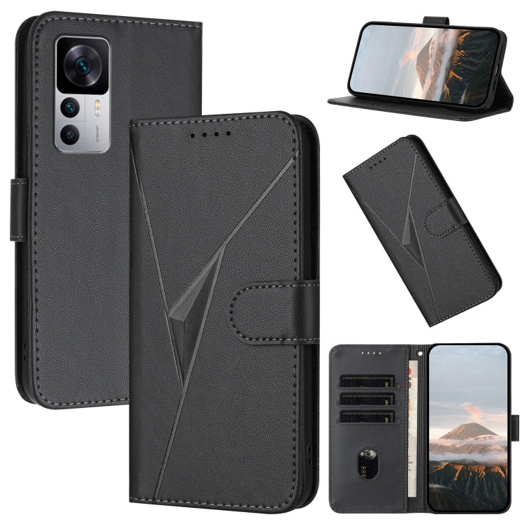 Triangle Pattern Buckle Clasp Leather Phone Case, For Redmi Note 12 Pro+ Global, For Redmi Note 12 Pro 5G Global, For Redmi Note 12 5G Global, For Redmi A1+, For Redmi K50 Ultra, For Redmi Note 11 4G Global, For Redmi 10A, For Redmi 10C                ...