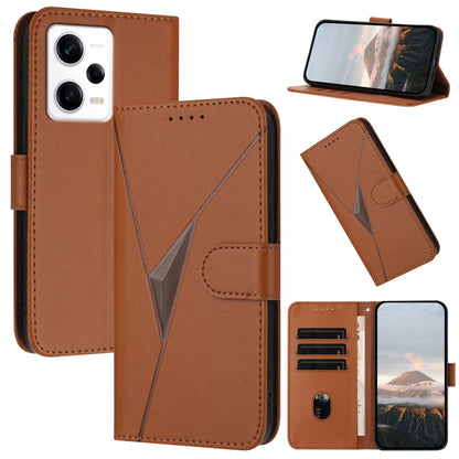Triangle Pattern Buckle Clasp Leather Phone Case, For Redmi Note 12 Pro+ Global, For Redmi Note 12 Pro 5G Global, For Redmi Note 12 5G Global, For Redmi A1+, For Redmi K50 Ultra, For Redmi Note 11 4G Global, For Redmi 10A, For Redmi 10C                ...