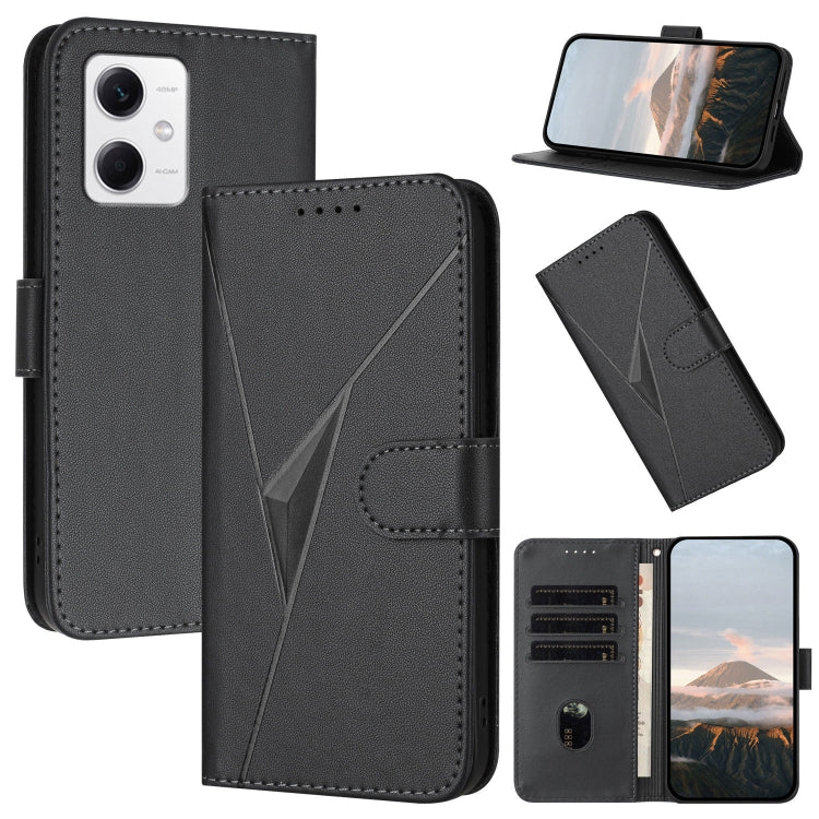 Triangle Pattern Buckle Clasp Leather Phone Case, For Redmi Note 12 Pro+ Global, For Redmi Note 12 Pro 5G Global, For Redmi Note 12 5G Global, For Redmi A1+, For Redmi K50 Ultra, For Redmi Note 11 4G Global, For Redmi 10A, For Redmi 10C                ...