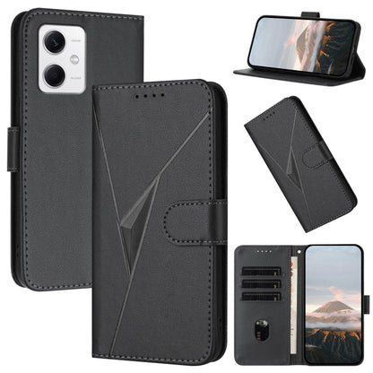 Triangle Pattern Buckle Clasp Leather Phone Case, For Redmi Note 12 Pro+ Global, For Redmi Note 12 Pro 5G Global, For Redmi Note 12 5G Global, For Redmi A1+, For Redmi K50 Ultra, For Redmi Note 11 4G Global, For Redmi 10A, For Redmi 10C                ...