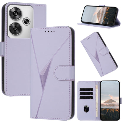 Triangle Pattern Buckle Clasp Leather Phone Case, For Redmi Turbo 4 / Poco X7 Pro, For Redmi Note 14 Pro 4G, For Redmi Note 14 4G 163.25mm, For Redmi A3 Pro, For Redmi Note 14 5G, For Redmi Note 14 Pro+ 5G, For Redmi 14C 4G, For Redmi K70 Ultra        ...