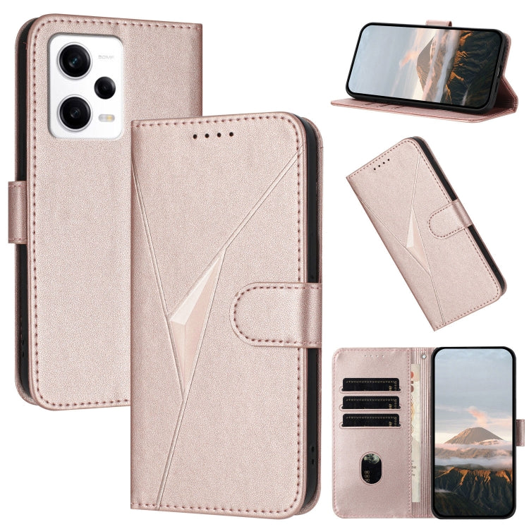 Triangle Pattern Buckle Clasp Leather Phone Case, For Redmi Note 12 Pro+ Global, For Redmi Note 12 Pro 5G Global, For Redmi Note 12 5G Global, For Redmi A1+, For Redmi K50 Ultra, For Redmi Note 11 4G Global, For Redmi 10A, For Redmi 10C                ...