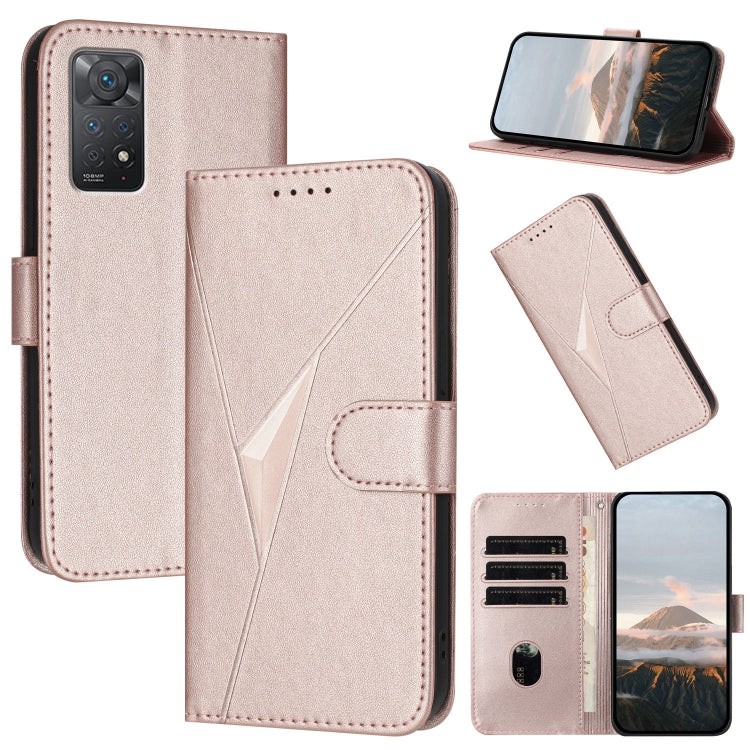 Triangle Pattern Buckle Clasp Leather Phone Case, For Redmi Note 12 Pro+ Global, For Redmi Note 12 Pro 5G Global, For Redmi Note 12 5G Global, For Redmi A1+, For Redmi K50 Ultra, For Redmi Note 11 4G Global, For Redmi 10A, For Redmi 10C                ...