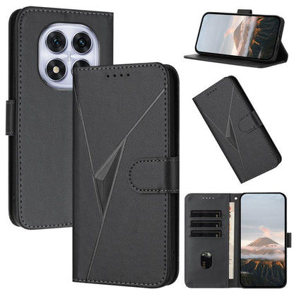 Triangle Pattern Buckle Clasp Leather Phone Case, For Redmi Turbo 4 / Poco X7 Pro, For Redmi Note 14 Pro 4G, For Redmi Note 14 4G 163.25mm, For Redmi A3 Pro, For Redmi Note 14 5G, For Redmi Note 14 Pro+ 5G, For Redmi 14C 4G, For Redmi K70 Ultra        ...