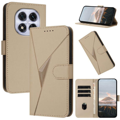 Triangle Pattern Buckle Clasp Leather Phone Case, For Redmi Turbo 4 / Poco X7 Pro, For Redmi Note 14 Pro 4G, For Redmi Note 14 4G 163.25mm, For Redmi A3 Pro, For Redmi Note 14 5G, For Redmi Note 14 Pro+ 5G, For Redmi 14C 4G, For Redmi K70 Ultra        ...