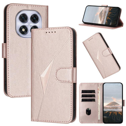 Triangle Pattern Buckle Clasp Leather Phone Case, For Redmi Turbo 4 / Poco X7 Pro, For Redmi Note 14 Pro 4G, For Redmi Note 14 4G 163.25mm, For Redmi A3 Pro, For Redmi Note 14 5G, For Redmi Note 14 Pro+ 5G, For Redmi 14C 4G, For Redmi K70 Ultra        ...