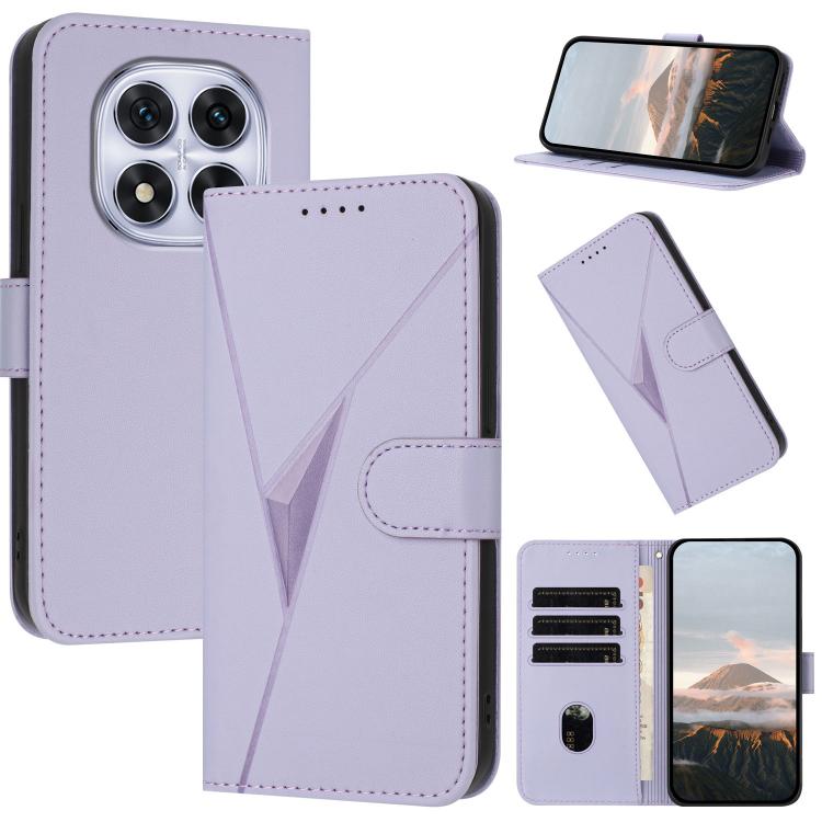 Triangle Pattern Buckle Clasp Leather Phone Case, For Redmi Turbo 4 / Poco X7 Pro, For Redmi Note 14 Pro 4G, For Redmi Note 14 4G 163.25mm, For Redmi A3 Pro, For Redmi Note 14 5G, For Redmi Note 14 Pro+ 5G, For Redmi 14C 4G, For Redmi K70 Ultra        ...
