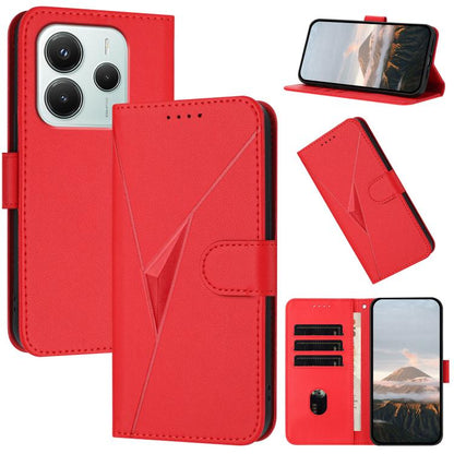 Triangle Pattern Buckle Clasp Leather Phone Case, For Redmi Turbo 5 Max / Poco X8 Pro Max, For Redmi Turbo 5 5G / Poco X8 Pro 5G, For Redmi Note 15 4G / 5G 164mm / Poco M8 5G, For Redmi K90 Pro Max / Poco F8 Ultra, For Redmi K90 / Poco F8 Pro 5G       ...