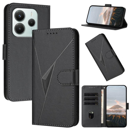 Triangle Pattern Buckle Clasp Leather Phone Case, For Redmi Turbo 5 Max / Poco X8 Pro Max, For Redmi Turbo 5 5G / Poco X8 Pro 5G, For Redmi Note 15 4G / 5G 164mm / Poco M8 5G, For Redmi K90 Pro Max / Poco F8 Ultra, For Redmi K90 / Poco F8 Pro 5G       ...