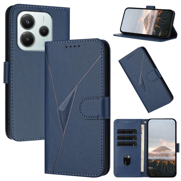 Triangle Pattern Buckle Clasp Leather Phone Case, For Redmi Turbo 5 Max / Poco X8 Pro Max, For Redmi Turbo 5 5G / Poco X8 Pro 5G, For Redmi Note 15 4G / 5G 164mm / Poco M8 5G, For Redmi K90 Pro Max / Poco F8 Ultra, For Redmi K90 / Poco F8 Pro 5G       ...
