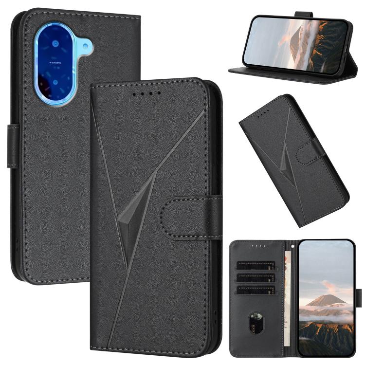 Triangle Pattern Buckle Clasp Leather Phone Case, For Redmi Turbo 5 Max / Poco X8 Pro Max, For Redmi Turbo 5 5G / Poco X8 Pro 5G, For Redmi Note 15 4G / 5G 164mm / Poco M8 5G, For Redmi K90 Pro Max / Poco F8 Ultra, For Redmi K90 / Poco F8 Pro 5G       ...