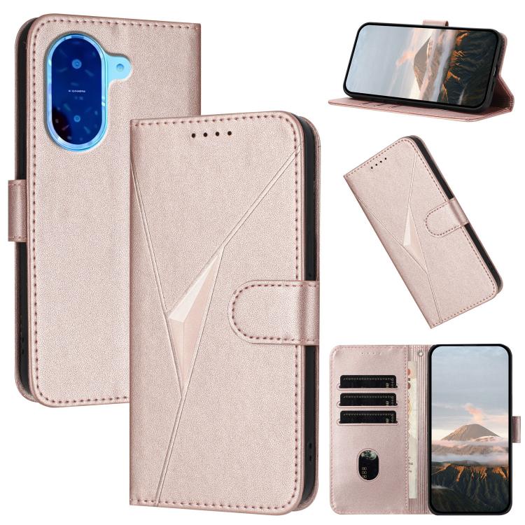 Triangle Pattern Buckle Clasp Leather Phone Case, For Redmi Turbo 5 Max / Poco X8 Pro Max, For Redmi Turbo 5 5G / Poco X8 Pro 5G, For Redmi Note 15 4G / 5G 164mm / Poco M8 5G, For Redmi K90 Pro Max / Poco F8 Ultra, For Redmi K90 / Poco F8 Pro 5G       ...