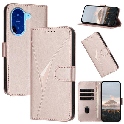 Triangle Pattern Buckle Clasp Leather Phone Case, For Redmi Turbo 5 Max / Poco X8 Pro Max, For Redmi Turbo 5 5G / Poco X8 Pro 5G, For Redmi Note 15 4G / 5G 164mm / Poco M8 5G, For Redmi K90 Pro Max / Poco F8 Ultra, For Redmi K90 / Poco F8 Pro 5G       ...