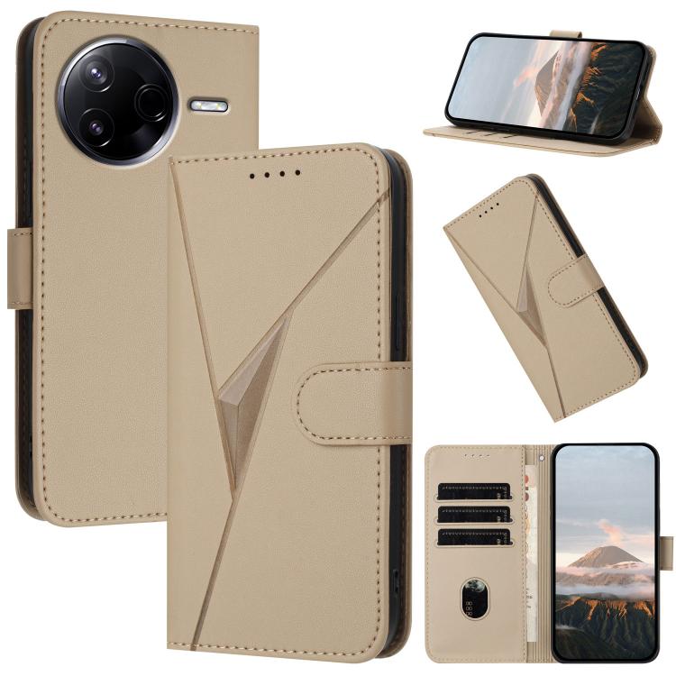 Triangle Pattern Buckle Clasp Leather Phone Case, For Redmi Turbo 5 Max / Poco X8 Pro Max, For Redmi Turbo 5 5G / Poco X8 Pro 5G, For Redmi Note 15 4G / 5G 164mm / Poco M8 5G, For Redmi K90 Pro Max / Poco F8 Ultra, For Redmi K90 / Poco F8 Pro 5G       ...