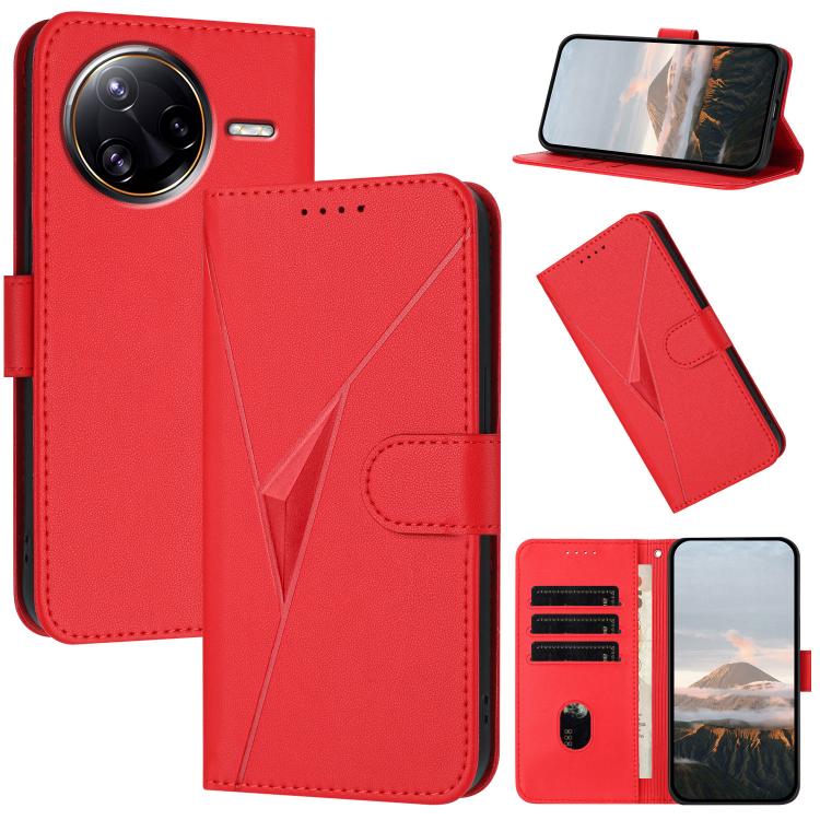 Triangle Pattern Buckle Clasp Leather Phone Case, For Redmi Turbo 5 Max / Poco X8 Pro Max, For Redmi Turbo 5 5G / Poco X8 Pro 5G, For Redmi Note 15 4G / 5G 164mm / Poco M8 5G, For Redmi K90 Pro Max / Poco F8 Ultra, For Redmi K90 / Poco F8 Pro 5G       ...
