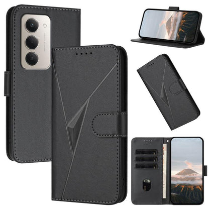 Triangle Pattern Buckle Clasp Leather Phone Case, For Redmi Turbo 5 Max / Poco X8 Pro Max, For Redmi Turbo 5 5G / Poco X8 Pro 5G, For Redmi Note 15 4G / 5G 164mm / Poco M8 5G, For Redmi K90 Pro Max / Poco F8 Ultra, For Redmi K90 / Poco F8 Pro 5G       ...