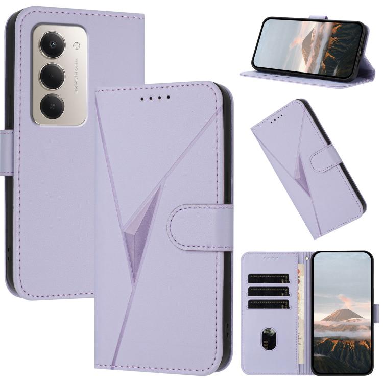Triangle Pattern Buckle Clasp Leather Phone Case, For Redmi Turbo 5 Max / Poco X8 Pro Max, For Redmi Turbo 5 5G / Poco X8 Pro 5G, For Redmi Note 15 4G / 5G 164mm / Poco M8 5G, For Redmi K90 Pro Max / Poco F8 Ultra, For Redmi K90 / Poco F8 Pro 5G       ...