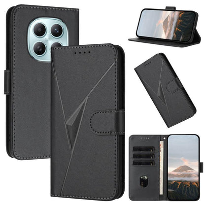 Triangle Pattern Buckle Clasp Leather Phone Case, For Redmi Turbo 5 Max / Poco X8 Pro Max, For Redmi Turbo 5 5G / Poco X8 Pro 5G, For Redmi Note 15 4G / 5G 164mm / Poco M8 5G, For Redmi K90 Pro Max / Poco F8 Ultra, For Redmi K90 / Poco F8 Pro 5G       ...