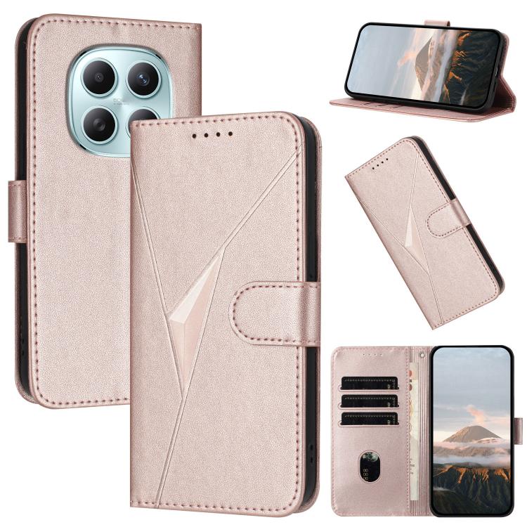 Triangle Pattern Buckle Clasp Leather Phone Case, For Redmi Turbo 5 Max / Poco X8 Pro Max, For Redmi Turbo 5 5G / Poco X8 Pro 5G, For Redmi Note 15 4G / 5G 164mm / Poco M8 5G, For Redmi K90 Pro Max / Poco F8 Ultra, For Redmi K90 / Poco F8 Pro 5G       ...