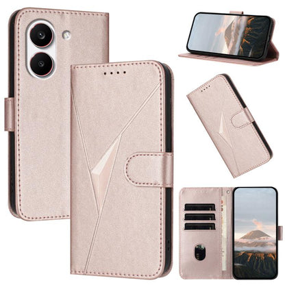 Triangle Pattern Buckle Clasp Leather Phone Case, For Redmi Turbo 5 Max / Poco X8 Pro Max, For Redmi Turbo 5 5G / Poco X8 Pro 5G, For Redmi Note 15 4G / 5G 164mm / Poco M8 5G, For Redmi K90 Pro Max / Poco F8 Ultra, For Redmi K90 / Poco F8 Pro 5G       ...
