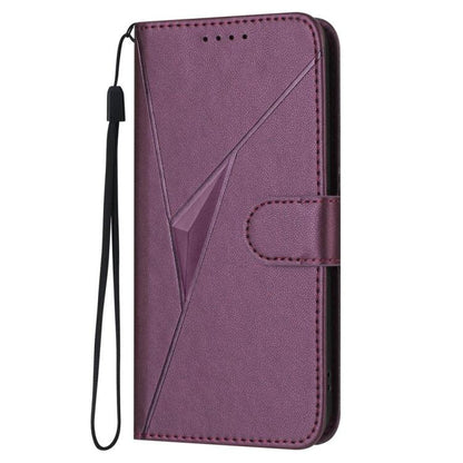 Triangle Pattern Buckle Clasp Leather Phone Case, For Redmi Turbo 5 Max / Poco X8 Pro Max, For Redmi Turbo 5 5G / Poco X8 Pro 5G, For Redmi Note 15 4G / 5G 164mm / Poco M8 5G, For Redmi K90 Pro Max / Poco F8 Ultra, For Redmi K90 / Poco F8 Pro 5G       ...