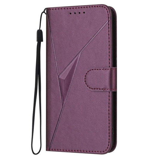 Triangle Pattern Buckle Clasp Leather Phone Case, For Redmi Turbo 5 Max / Poco X8 Pro Max, For Redmi Turbo 5 5G / Poco X8 Pro 5G, For Redmi Note 15 4G / 5G 164mm / Poco M8 5G, For Redmi K90 Pro Max / Poco F8 Ultra, For Redmi K90 / Poco F8 Pro 5G       ...