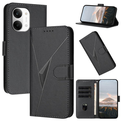 Triangle Pattern Buckle Clasp Leather Phone Case, For Redmi Turbo 5 Max / Poco X8 Pro Max, For Redmi Turbo 5 5G / Poco X8 Pro 5G, For Redmi Note 15 4G / 5G 164mm / Poco M8 5G, For Redmi K90 Pro Max / Poco F8 Ultra, For Redmi K90 / Poco F8 Pro 5G       ...