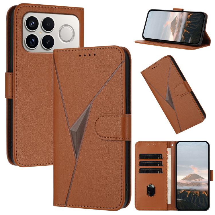 Triangle Pattern Buckle Clasp Leather Phone Case, For Redmi Turbo 5 Max / Poco X8 Pro Max, For Redmi Turbo 5 5G / Poco X8 Pro 5G, For Redmi Note 15 4G / 5G 164mm / Poco M8 5G, For Redmi K90 Pro Max / Poco F8 Ultra, For Redmi K90 / Poco F8 Pro 5G       ...