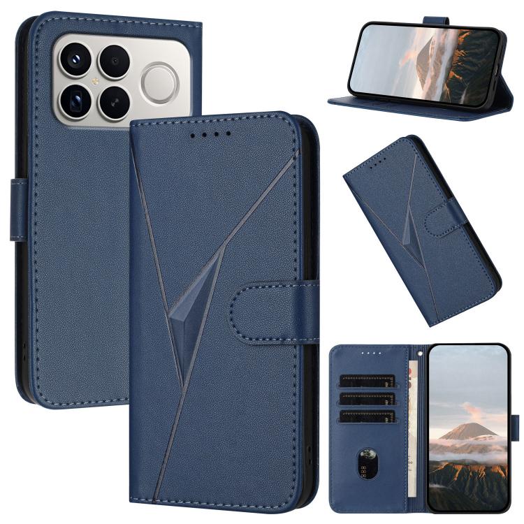 Triangle Pattern Buckle Clasp Leather Phone Case, For Redmi Turbo 5 Max / Poco X8 Pro Max, For Redmi Turbo 5 5G / Poco X8 Pro 5G, For Redmi Note 15 4G / 5G 164mm / Poco M8 5G, For Redmi K90 Pro Max / Poco F8 Ultra, For Redmi K90 / Poco F8 Pro 5G       ...