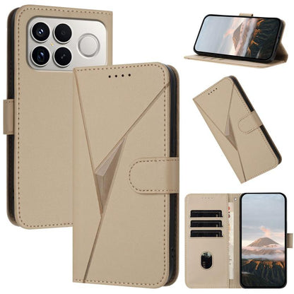 Triangle Pattern Buckle Clasp Leather Phone Case, For Redmi Turbo 5 Max / Poco X8 Pro Max, For Redmi Turbo 5 5G / Poco X8 Pro 5G, For Redmi Note 15 4G / 5G 164mm / Poco M8 5G, For Redmi K90 Pro Max / Poco F8 Ultra, For Redmi K90 / Poco F8 Pro 5G       ...