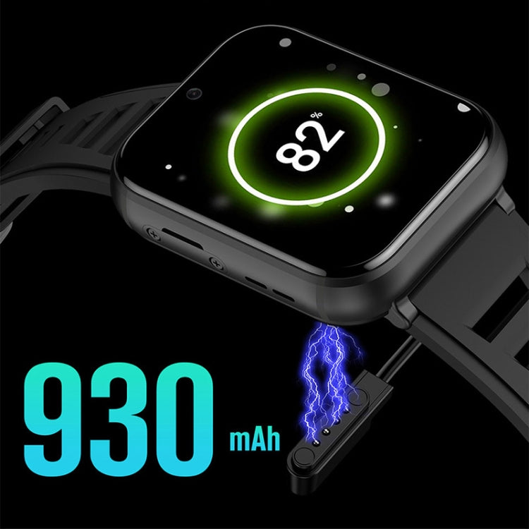 UNIWA DM66 4G Calling Smart Watch, 1.99 inch IPS Screen Android 9.0 Support WiFi GPS, 2GB+16GB, 4GB+64GB