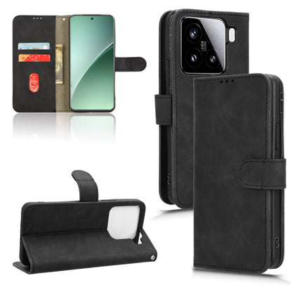 Skin Feel Magnetic Flip Leather Phone Case, For Xiaomi 15