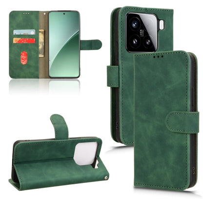 Skin Feel Magnetic Flip Leather Phone Case, For Xiaomi 15