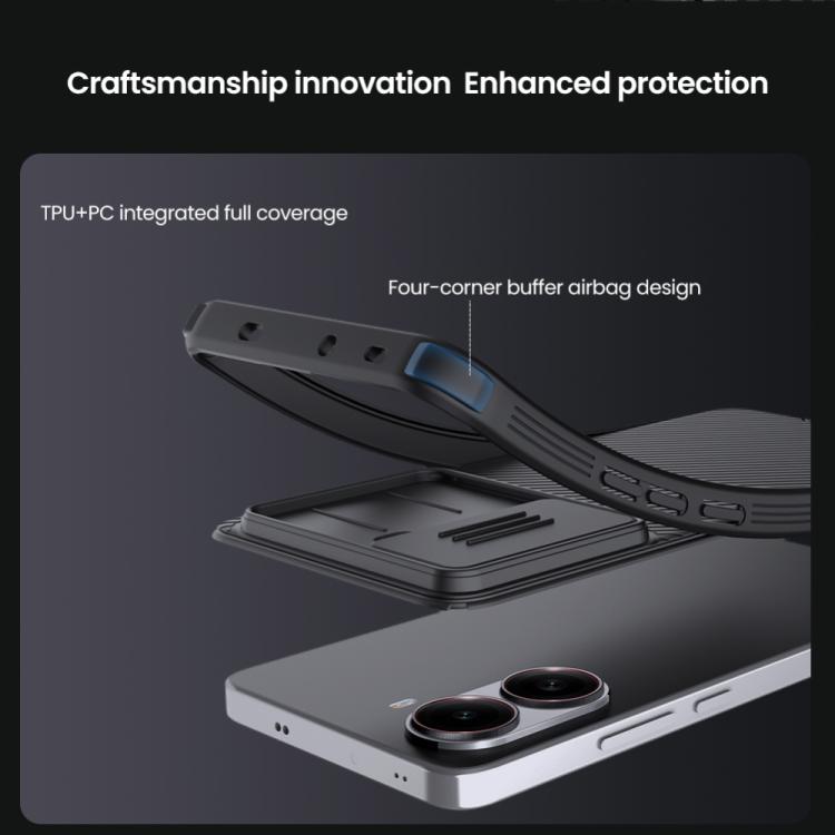 NILLKIN CamShield Pro PC Phone Case, For Redmi Turbo 4, For Redmi Note 14 Pro+ 5G, For Redmi Note 14 Pro 5G