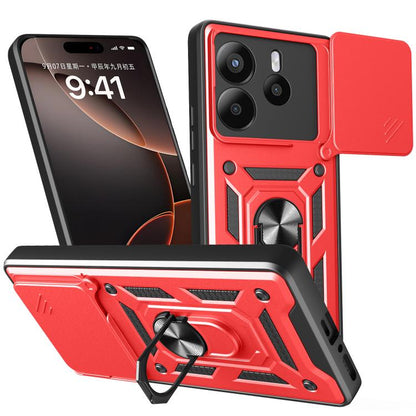 Sliding Camera Cover Design TPU+PC Phone Case, For Redmi A7 Pro 4G / Poco C85x, For Redmi Note 15 Pro+ 5G Global 163.3mm, For Redmi Note 15 5G / 4G Global 164mm, For Redmi Note 15 Pro 5G Global 163.6mm, For Redmi 15C 5G / 4G EU 173mm                   ...