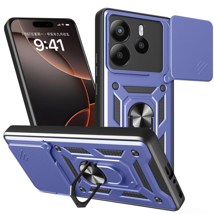 Sliding Camera Cover Design TPU+PC Phone Case, For Redmi A7 Pro 4G / Poco C85x, For Redmi Note 15 Pro+ 5G Global 163.3mm, For Redmi Note 15 5G / 4G Global 164mm, For Redmi Note 15 Pro 5G Global 163.6mm, For Redmi 15C 5G / 4G EU 173mm                   ...