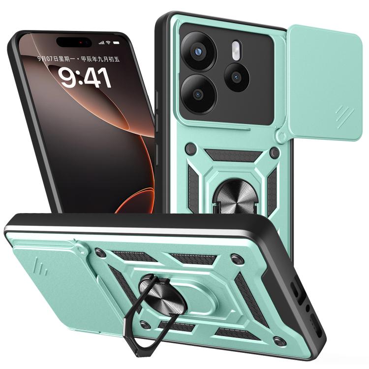 Sliding Camera Cover Design TPU+PC Phone Case, For Redmi A7 Pro 4G / Poco C85x, For Redmi Note 15 Pro+ 5G Global 163.3mm, For Redmi Note 15 5G / 4G Global 164mm, For Redmi Note 15 Pro 5G Global 163.6mm, For Redmi 15C 5G / 4G EU 173mm                   ...