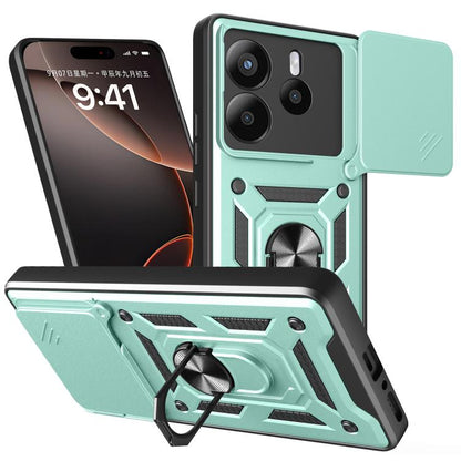 Sliding Camera Cover Design TPU+PC Phone Case, For Redmi A7 Pro 4G / Poco C85x, For Redmi Note 15 Pro+ 5G Global 163.3mm, For Redmi Note 15 5G / 4G Global 164mm, For Redmi Note 15 Pro 5G Global 163.6mm, For Redmi 15C 5G / 4G EU 173mm                   ...