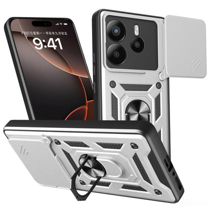 Sliding Camera Cover Design TPU+PC Phone Case, For Redmi A7 Pro 4G / Poco C85x, For Redmi Note 15 Pro+ 5G Global 163.3mm, For Redmi Note 15 5G / 4G Global 164mm, For Redmi Note 15 Pro 5G Global 163.6mm, For Redmi 15C 5G / 4G EU 173mm                   ...