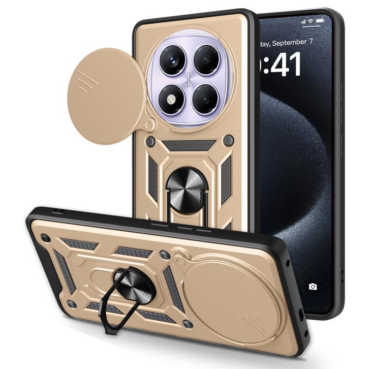 Sliding Camera Cover Design TPU+PC Phone Case, For Redmi A7 Pro 4G / Poco C85x, For Redmi Note 15 Pro+ 5G Global 163.3mm, For Redmi Note 15 5G / 4G Global 164mm, For Redmi Note 15 Pro 5G Global 163.6mm, For Redmi 15C 5G / 4G EU 173mm                   ...