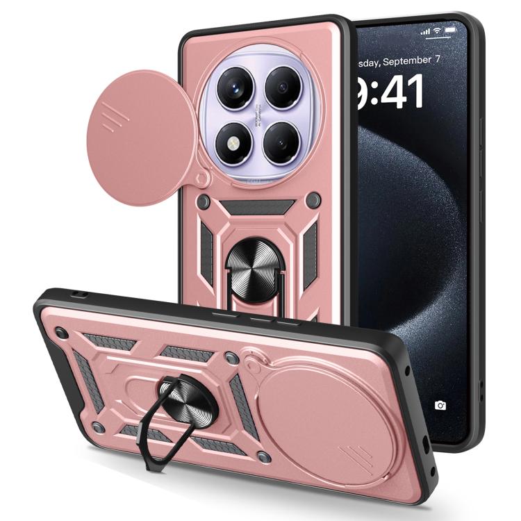 Sliding Camera Cover Design TPU+PC Phone Case, For Redmi A7 Pro 4G / Poco C85x, For Redmi Note 15 Pro+ 5G Global 163.3mm, For Redmi Note 15 5G / 4G Global 164mm, For Redmi Note 15 Pro 5G Global 163.6mm, For Redmi 15C 5G / 4G EU 173mm                   ...