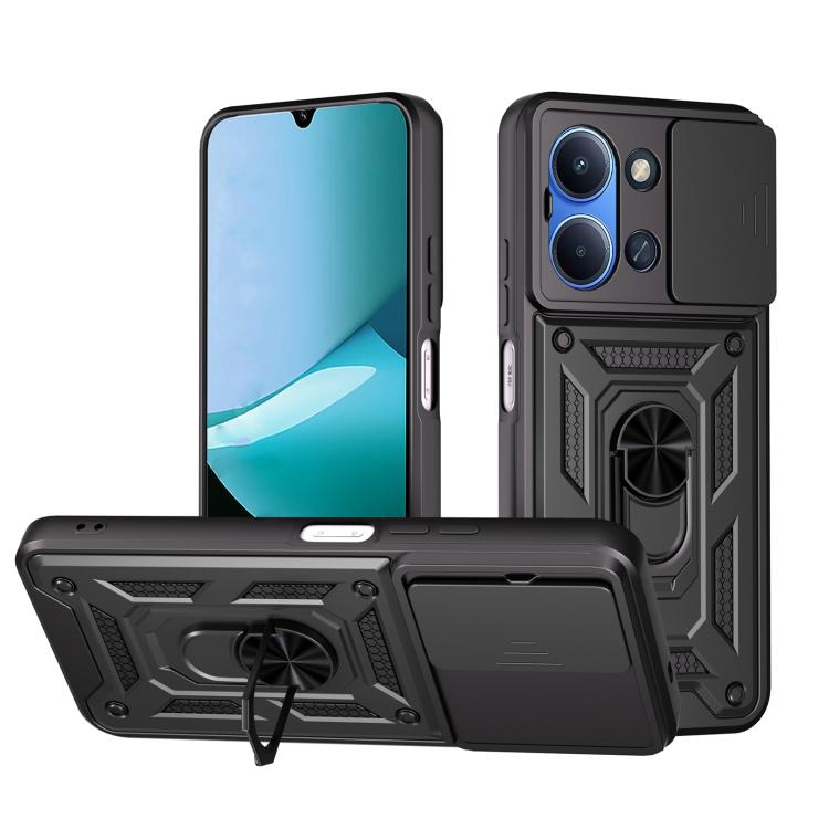Sliding Camera Cover Design TPU+PC Phone Case, For Redmi A7 Pro 4G / Poco C85x, For Redmi Note 15 Pro+ 5G Global 163.3mm, For Redmi Note 15 5G / 4G Global 164mm, For Redmi Note 15 Pro 5G Global 163.6mm, For Redmi 15C 5G / 4G EU 173mm                   ...