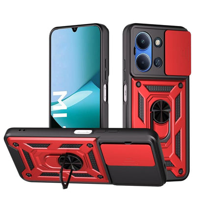Sliding Camera Cover Design TPU+PC Phone Case, For Redmi A7 Pro 4G / Poco C85x, For Redmi Note 15 Pro+ 5G Global 163.3mm, For Redmi Note 15 5G / 4G Global 164mm, For Redmi Note 15 Pro 5G Global 163.6mm, For Redmi 15C 5G / 4G EU 173mm                   ...