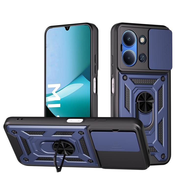Sliding Camera Cover Design TPU+PC Phone Case, For Redmi A7 Pro 4G / Poco C85x, For Redmi Note 15 Pro+ 5G Global 163.3mm, For Redmi Note 15 5G / 4G Global 164mm, For Redmi Note 15 Pro 5G Global 163.6mm, For Redmi 15C 5G / 4G EU 173mm                   ...